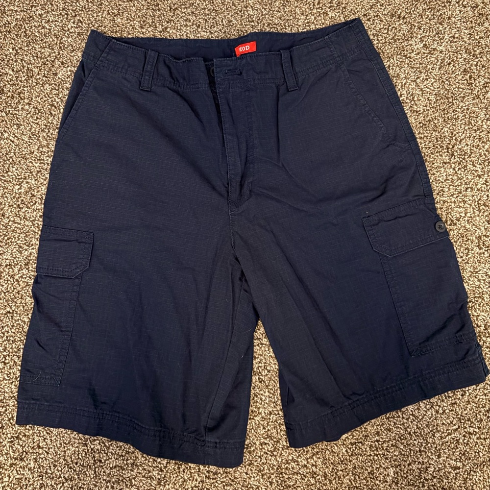 Izod Dark Blue Cargo Shorts
